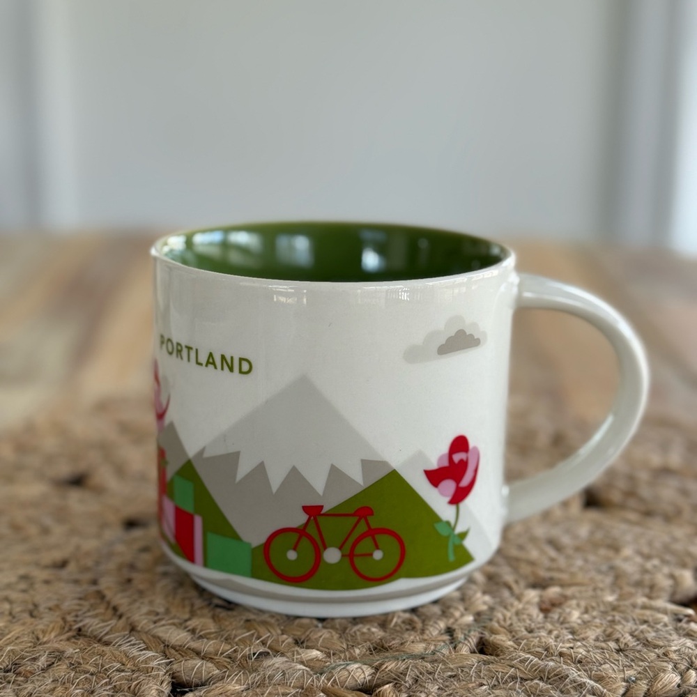 Starbucks Portland Mug You Are Here Collection